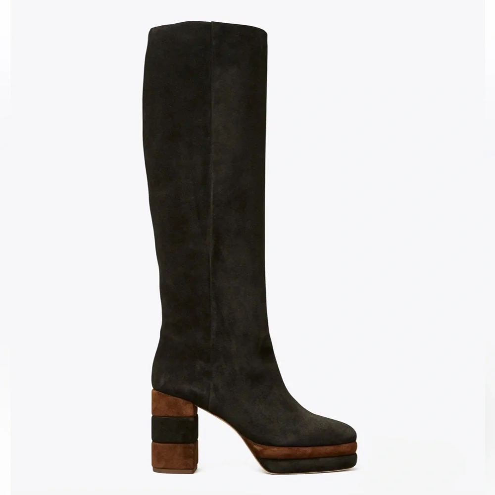 Tory Burch Platform Tall Knee High‎ Boot